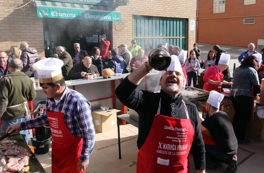 Fotos: Sábado de matanzas populares en Segovia