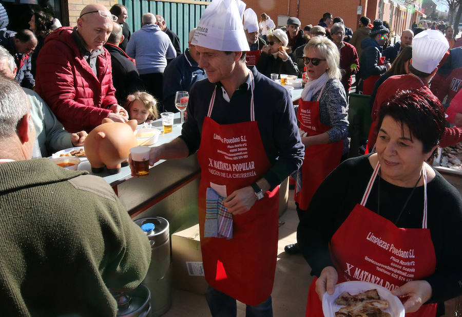 Fotos: Sábado de matanzas populares en Segovia