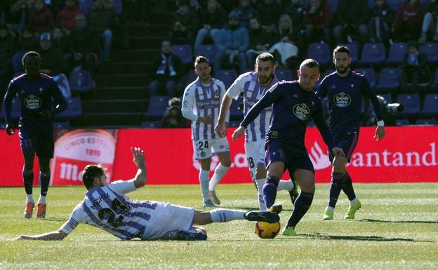 El Valladolid remonta para tomar aire y hundir al Celta