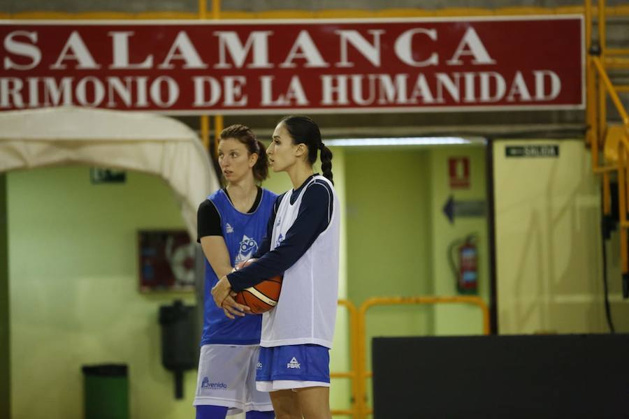 Fotos: Primer entrenamiento de Miguel Ángel Ortega al frente del CB Avenida