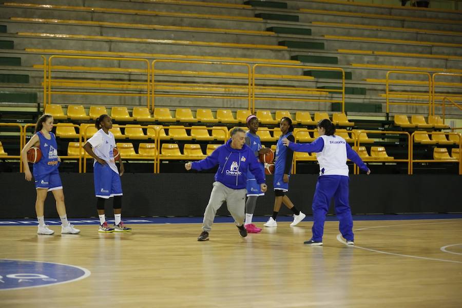 Fotos: Primer entrenamiento de Miguel Ángel Ortega al frente del CB Avenida