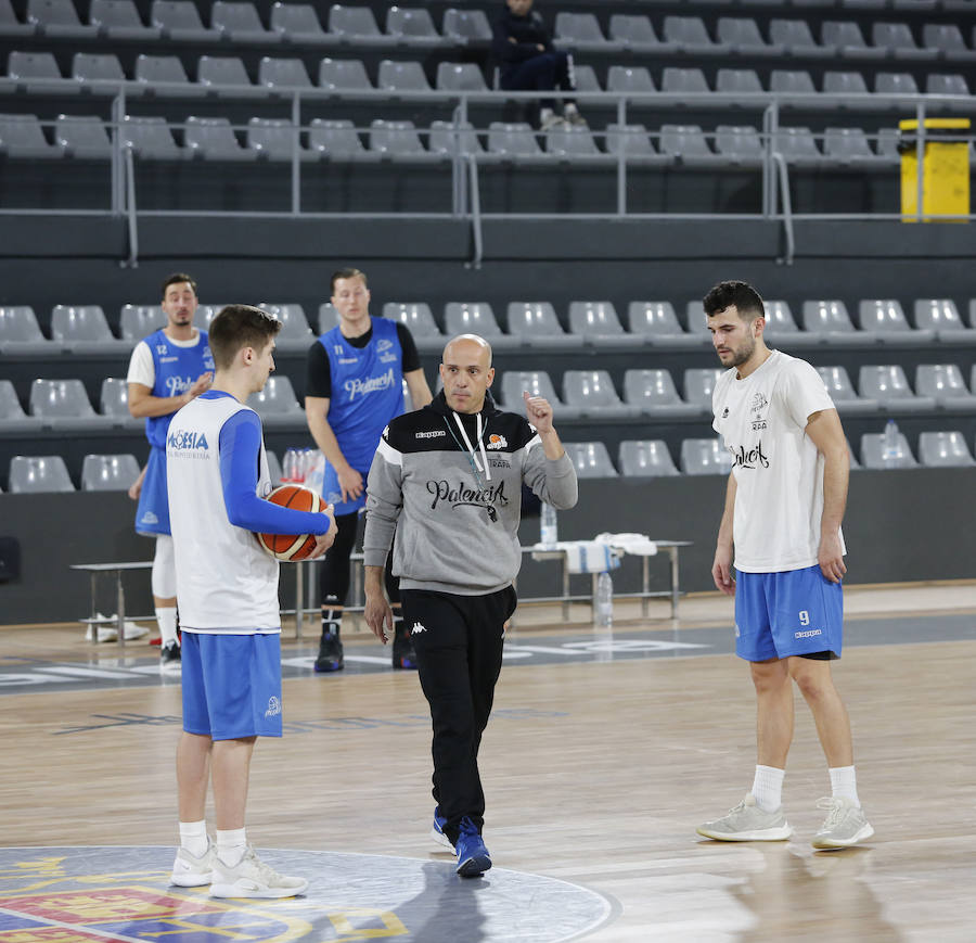 Fotos: Primer entrenamiento de Carles Marco con el Chocolates Trapa