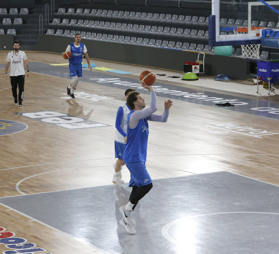 Fotos: Primer entrenamiento de Carles Marco con el Chocolates Trapa
