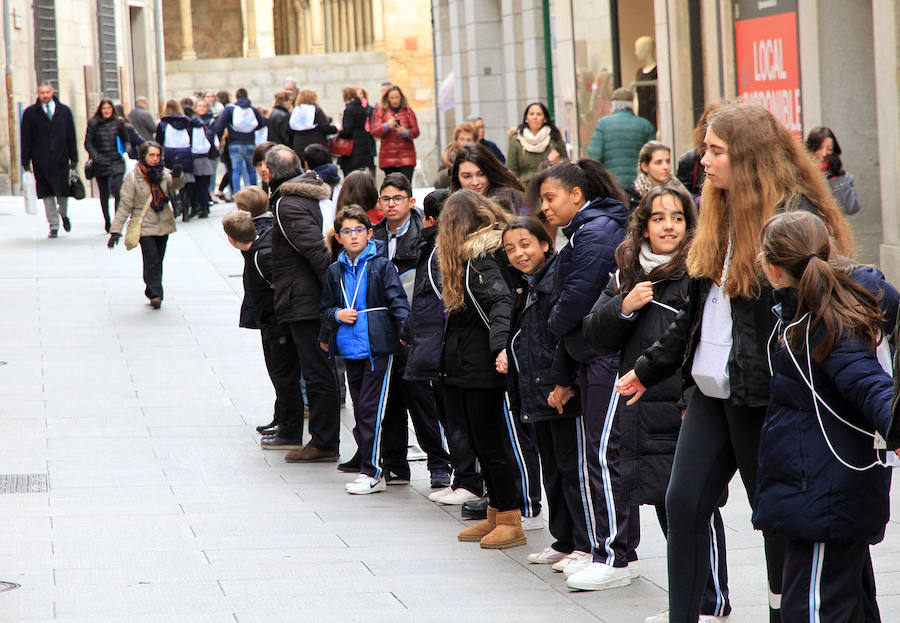 Fotos: Celebración del Día de la Paz en Segovia y Cuéllar