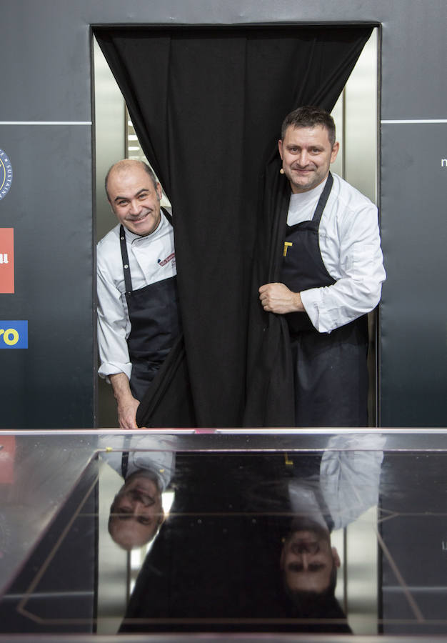 Fotos: Los chefs vallisoletanos Víctor Martín y José Castrodeza en Madrid Fusión