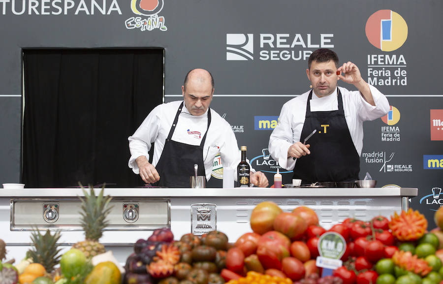 Fotos: Los chefs vallisoletanos Víctor Martín y José Castrodeza en Madrid Fusión