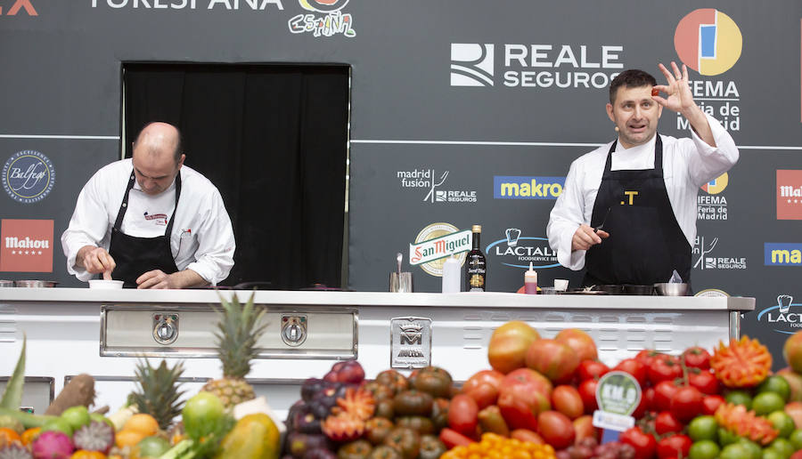 Fotos: Los chefs vallisoletanos Víctor Martín y José Castrodeza en Madrid Fusión