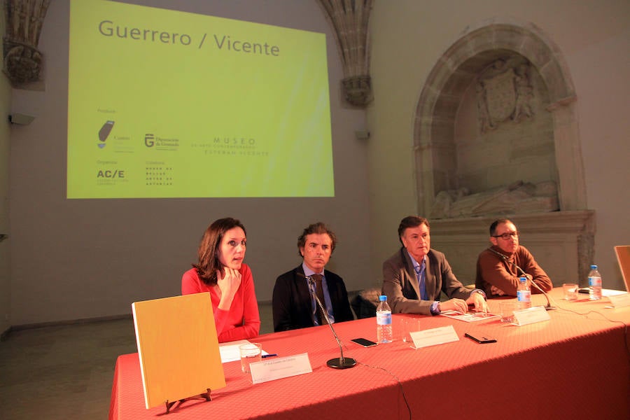 Fotos: Inauguración de la exposición &#039;Guerrero/Vicente&#039; en el Museo Esteban Vicente.