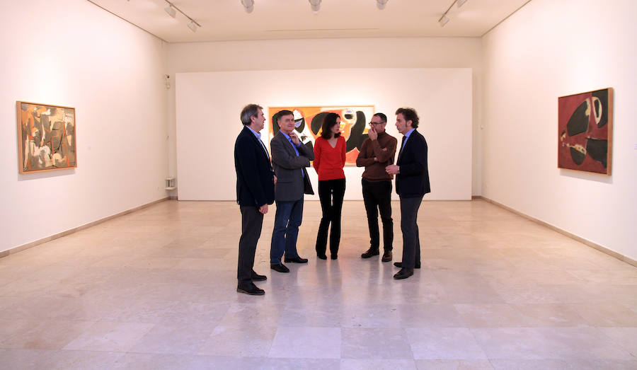 Fotos: Inauguración de la exposición &#039;Guerrero/Vicente&#039; en el Museo Esteban Vicente.