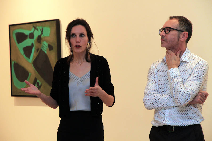 Fotos: Inauguración de la exposición &#039;Guerrero/Vicente&#039; en el Museo Esteban Vicente.