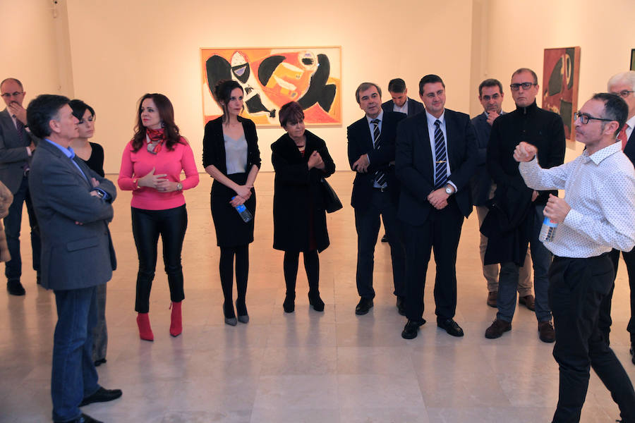 Fotos: Inauguración de la exposición &#039;Guerrero/Vicente&#039; en el Museo Esteban Vicente.