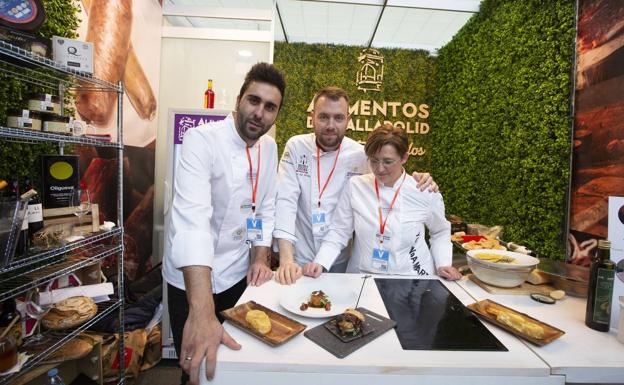 Galería. Stand de Alimentos Valladolid en Madrid Fusión. 