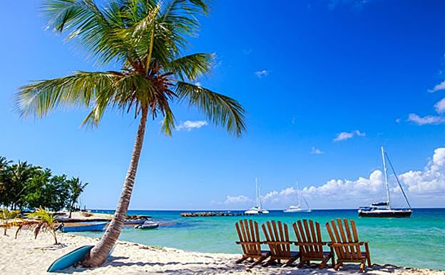 Sus corredores participan en un sorteo de un viaje al Caribe