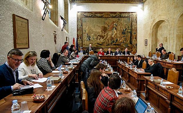 Un momento de la celebración del consejo. 