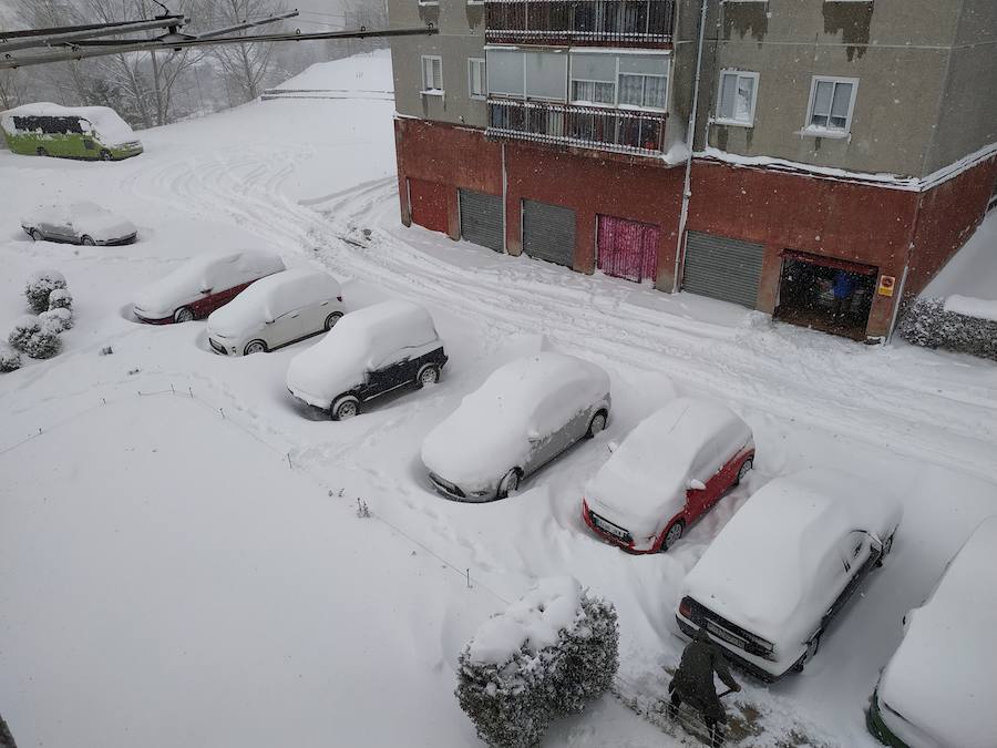 Fotos: Temporal de nieve en Guardo