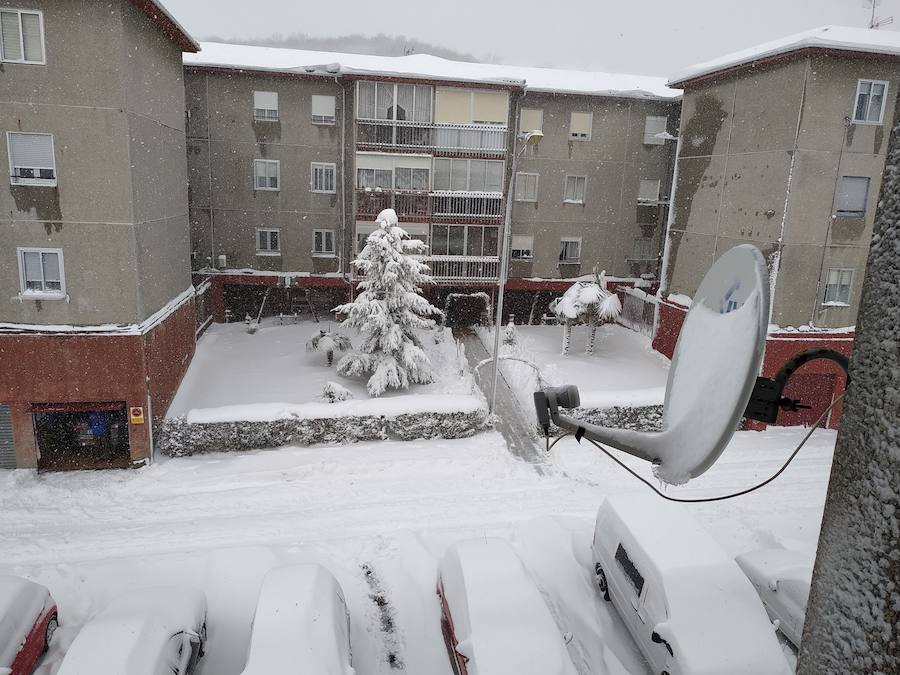 Fotos: Temporal de nieve en Guardo