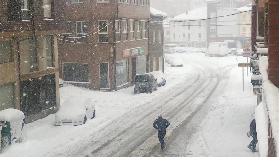 Fotos: Temporal de nieve en Guardo