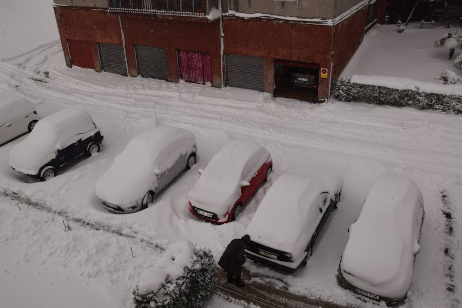 Fotos: Temporal de nieve en Guardo