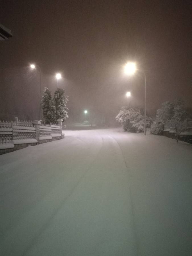 Fotos: Nevada en Velilla del Río Carrión
