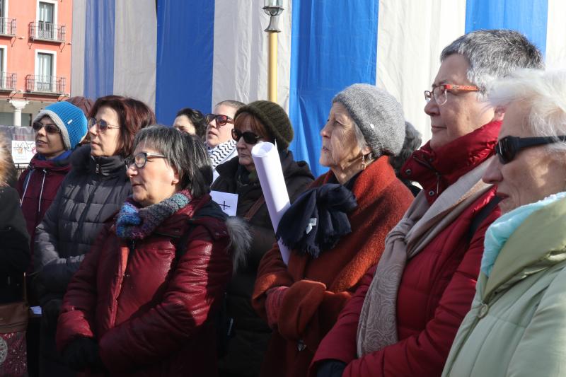 Fotos: Ruta cultural feminista en Plaza Mayor de Valladolid