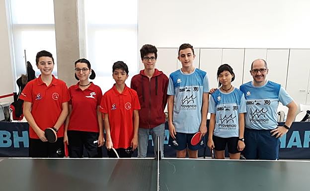 Cabrerizos, Bejarano, Gossima y Salesianos vencen en sus compromisos ligueros de tenis de mesa