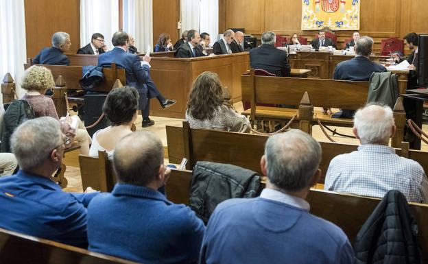 Tercera jornada del juicio en la Audiencia Provincial. Óscar Costa