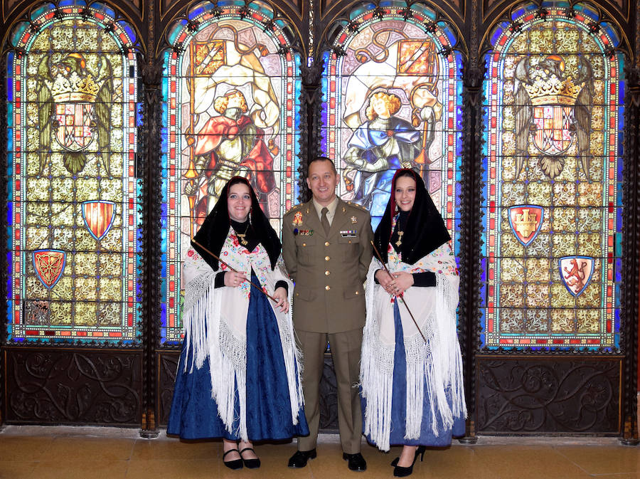 Fotos: Las alcaldesas de Zamarramala visitan las instituciones segovianas