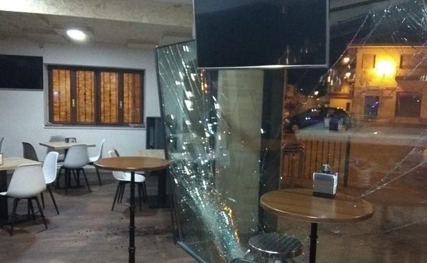 Imagen de uno de los establecimiento objeto de los alunizajes para robar.
