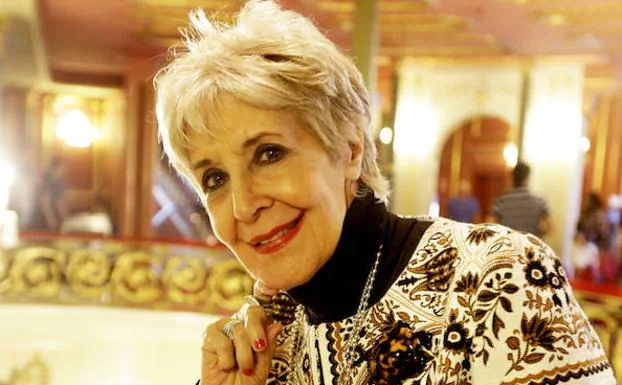 La actriz Concha Velasco. 