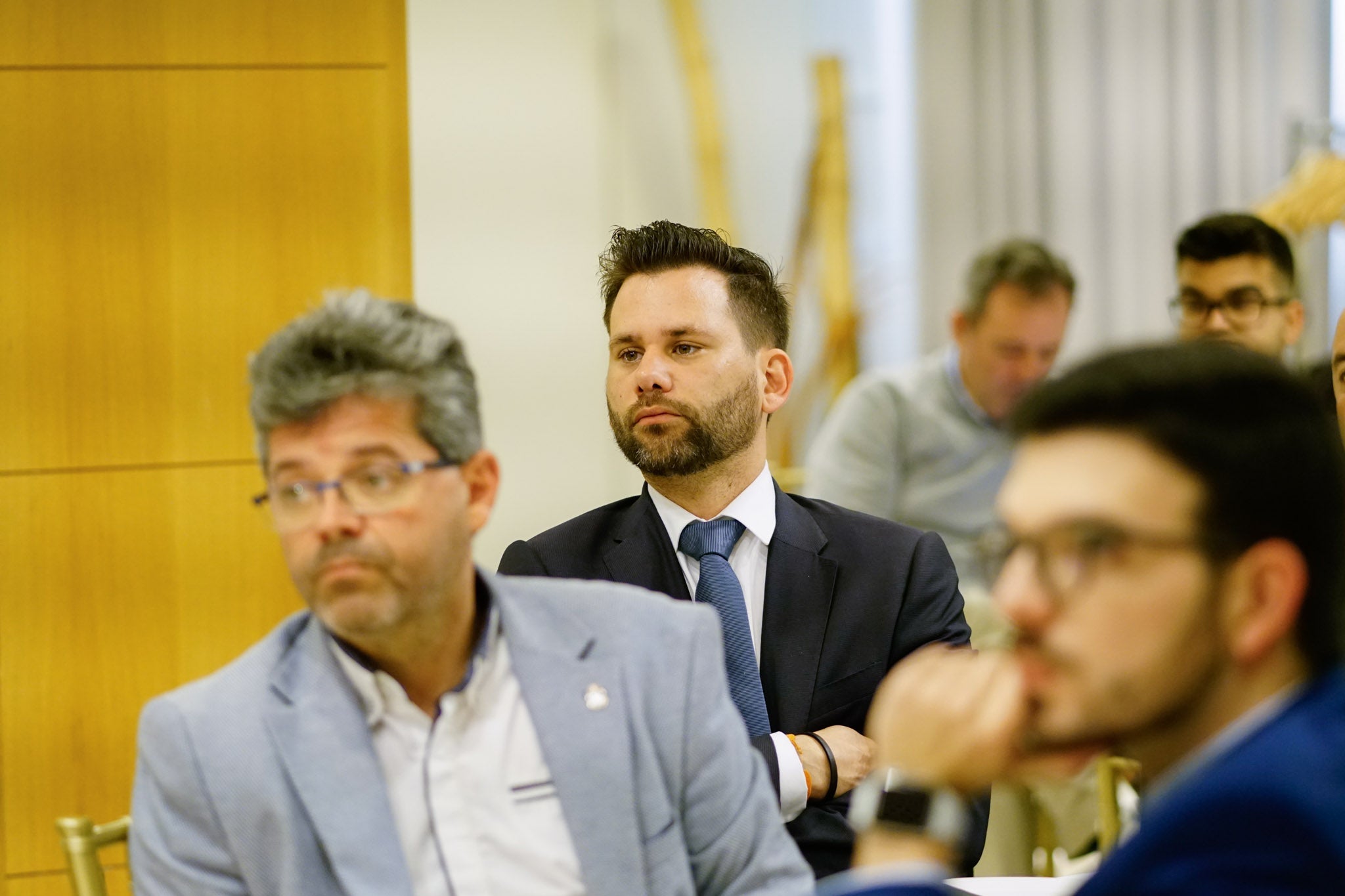 El candidato de Ciudadanos al Parlamento Europeo advierte sobre el «peligro serio» de los populismos para España y para la propia supervivencia de la Unión Europea