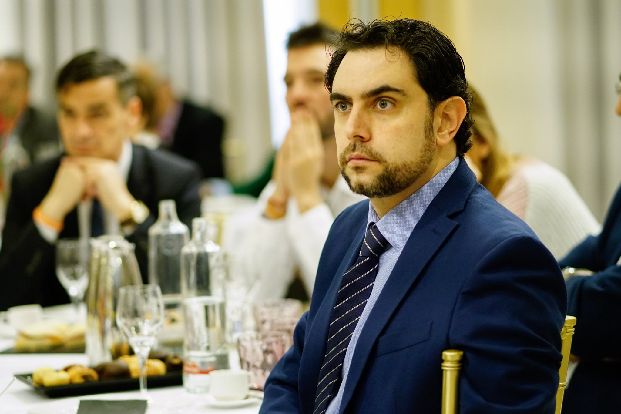 El candidato de Ciudadanos al Parlamento Europeo advierte sobre el «peligro serio» de los populismos para España y para la propia supervivencia de la Unión Europea