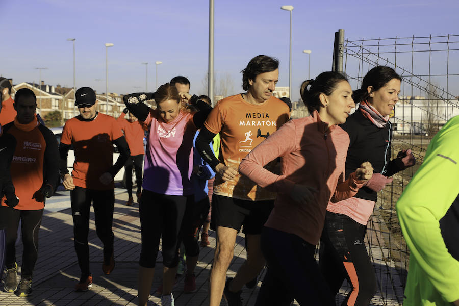 Fotos: Quinta sesión preparatoria para la Media Maratón de Salamanca