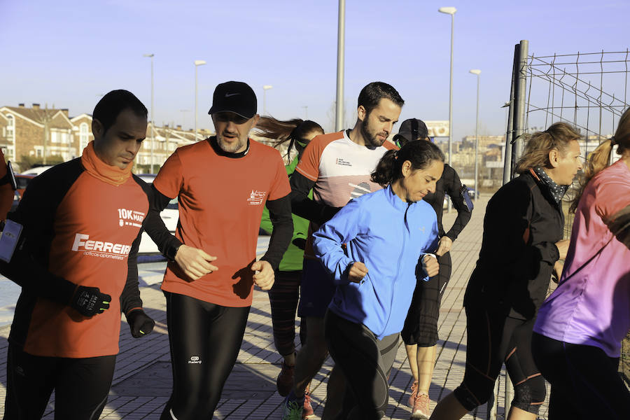 Fotos: Quinta sesión preparatoria para la Media Maratón de Salamanca