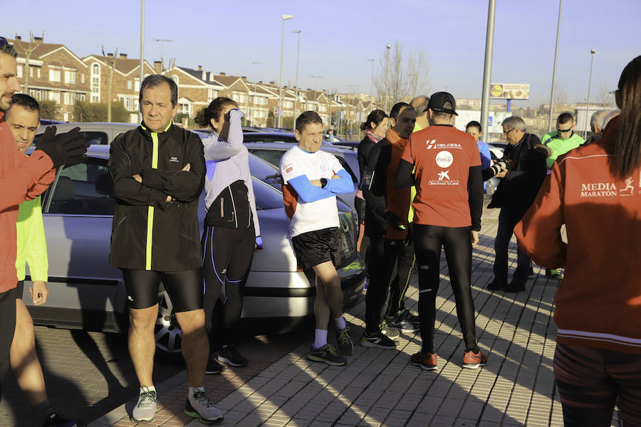 Fotos: Quinta sesión preparatoria para la Media Maratón de Salamanca