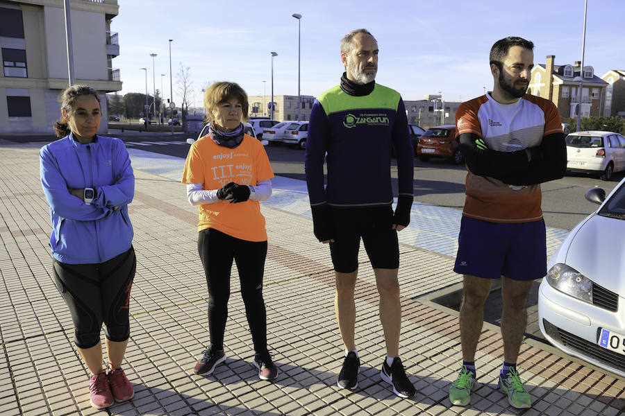 Fotos: Quinta sesión preparatoria para la Media Maratón de Salamanca