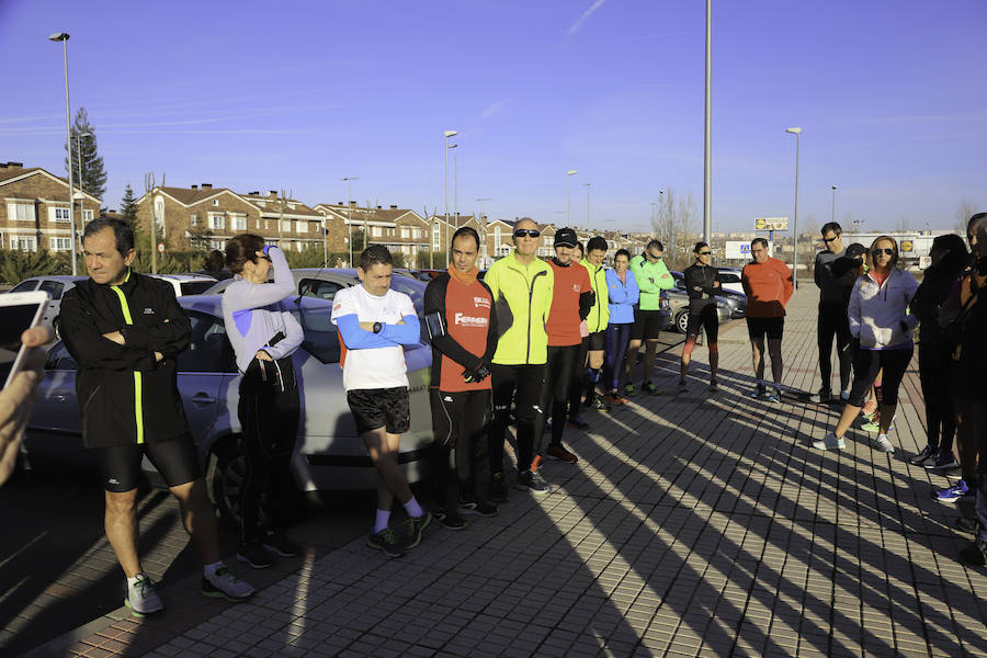 Fotos: Quinta sesión preparatoria para la Media Maratón de Salamanca