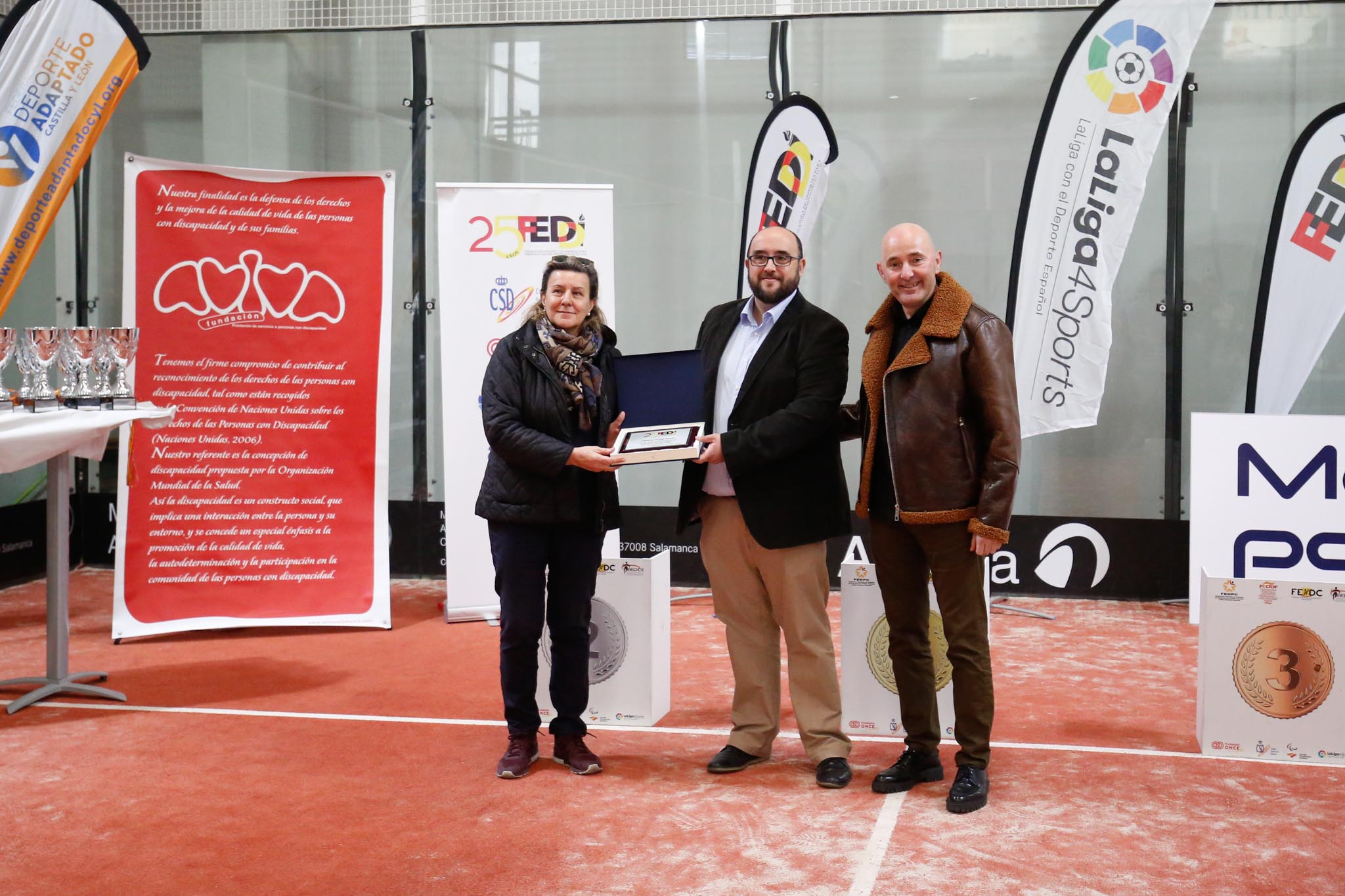 Fotos: Entrega de premios del VI Campeonato de España de Pádel Adaptado