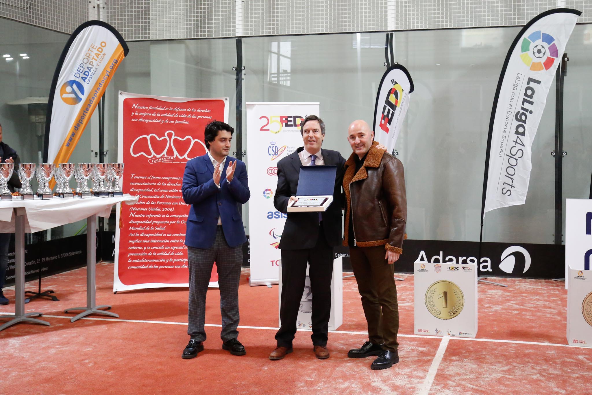 Fotos: Entrega de premios del VI Campeonato de España de Pádel Adaptado