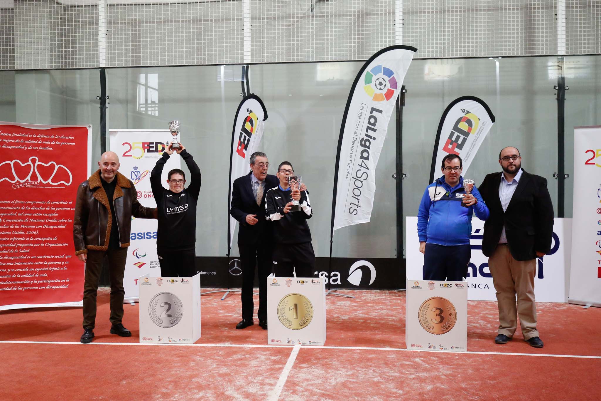 Fotos: Entrega de premios del VI Campeonato de España de Pádel Adaptado