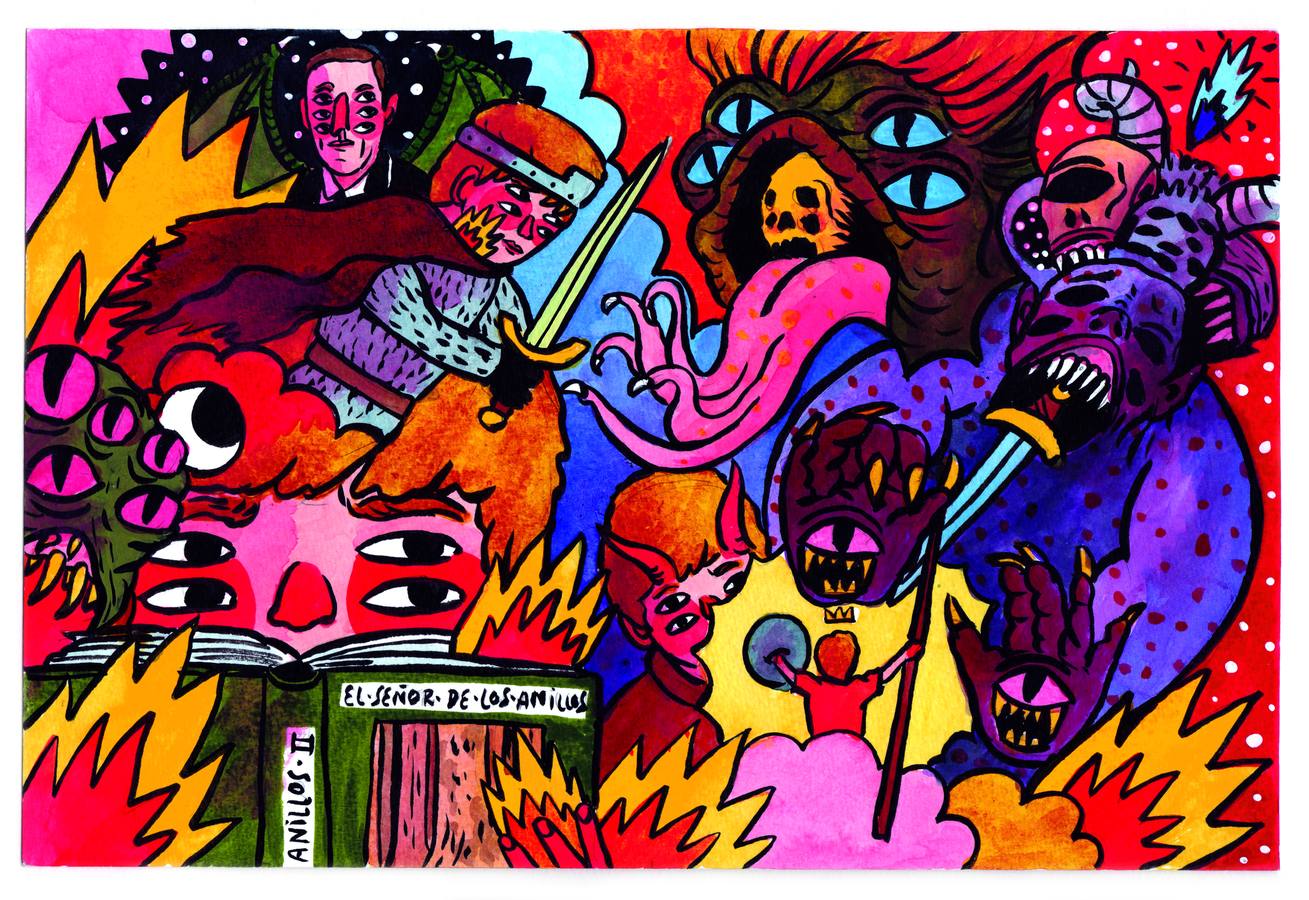 Una narración ilustrada de su infancia y juventud jalonada por los demonios de la depresión y el antídoto de un hijo