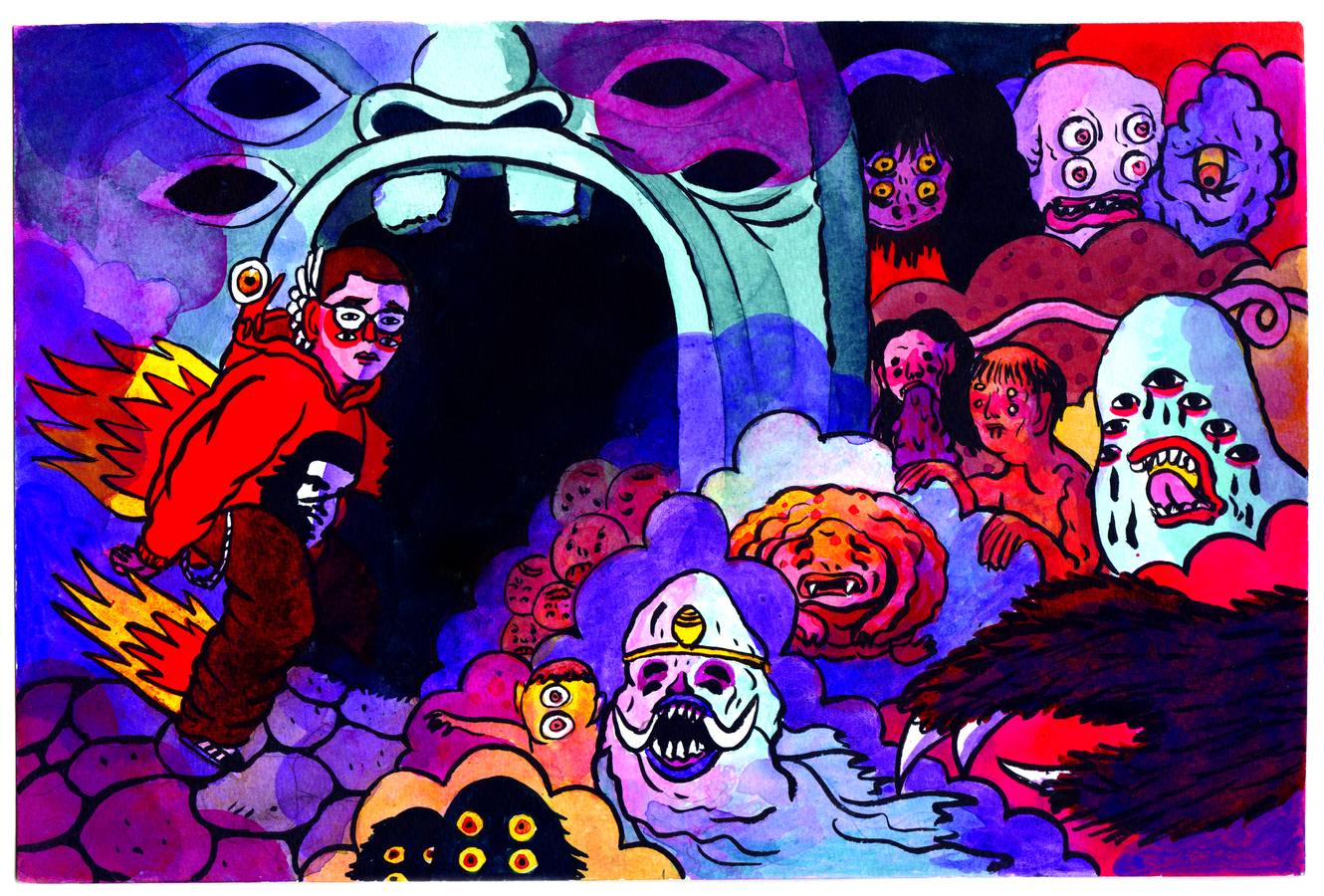 Una narración ilustrada de su infancia y juventud jalonada por los demonios de la depresión y el antídoto de un hijo