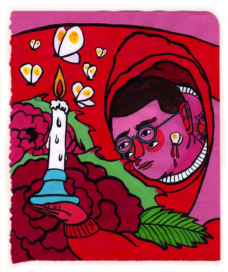 Una narración ilustrada de su infancia y juventud jalonada por los demonios de la depresión y el antídoto de un hijo