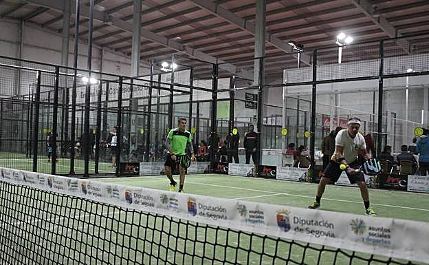 Los italianos Marco Marucci y Fausto Guido, en uno de sus partidos.