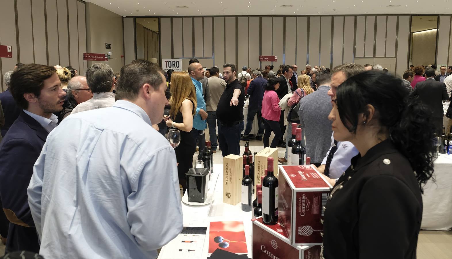 Hasta 130 bodegas de las distintas denominaciones de origen de la región tomaron ayer Madrid con sus mejores vinos