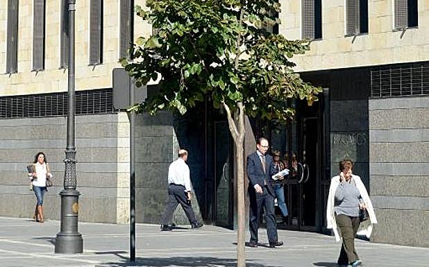 Sede de los juzgados en la calle Angustias. 