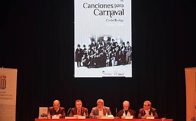 Acto de presentación del libro 'Coplas para Carnaval'.