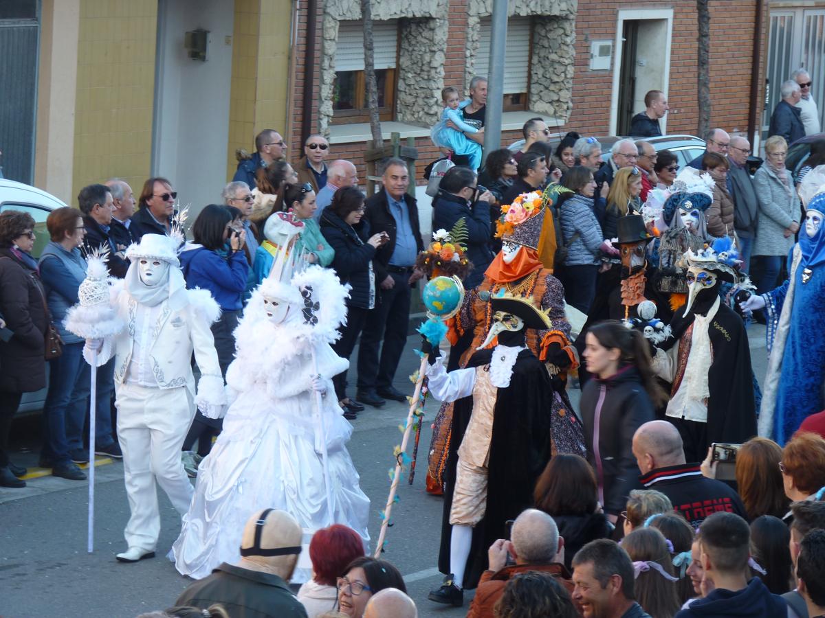 Celebración del carnaval en Tudela de Duero