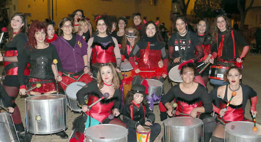 Fotos: Batucada en el barrio de las Delicias, en Valladolid