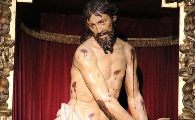 Imagen de Cristo Atado a la Columna.