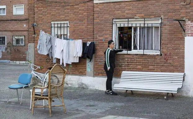 Galería. Un día cualquiera en el barrio de Las Viudas de la capital vallisoletana.